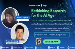 A WEBINAR BY Sage : Rethinking Research for AI Age