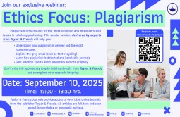 Webinar: Ethics Focus: Plagiarism
